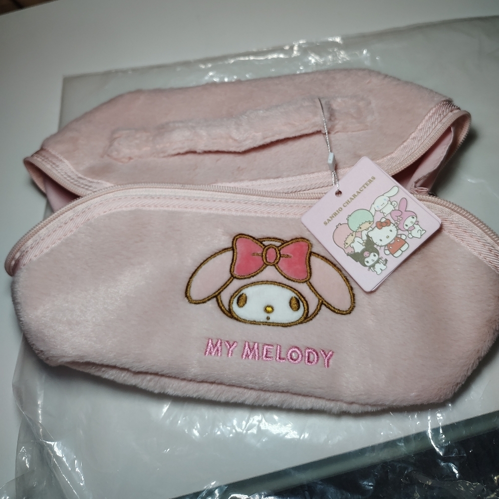 Sanrio My Melody Plush Cosmetic Bag - Picture 10 of 10
